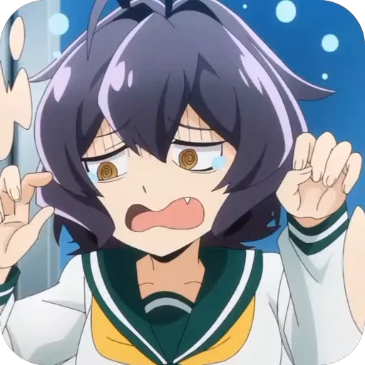 🤩 Стикер «Gushing over Magical Girls» для Telegram