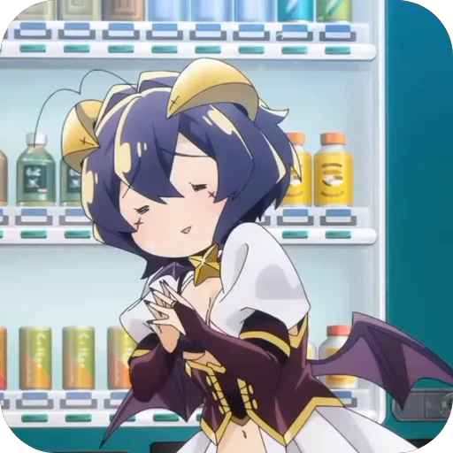 🤩 Стикер «Gushing over Magical Girls» для Telegram