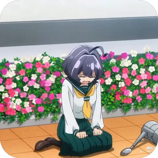 🤩 Стикер «Gushing over Magical Girls» для Telegram