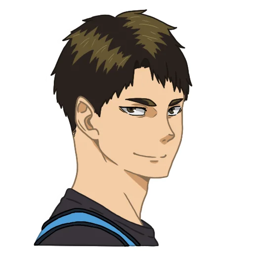 😏 Стикер «Haikyuu!» для Telegram