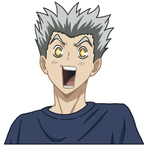 🤩 Стикер «Haikyuu!» для Telegram