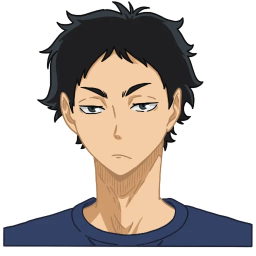 😐 Стикер «Haikyuu!» для Telegram
