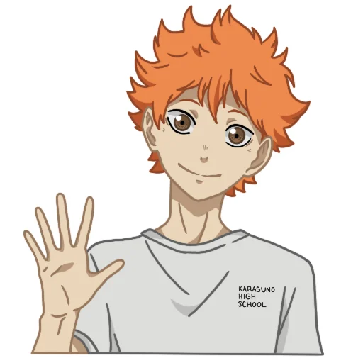 👋 Стикер «Haikyuu!» для Telegram