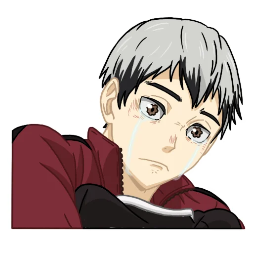 😭 Стикер «Haikyuu!» для Telegram