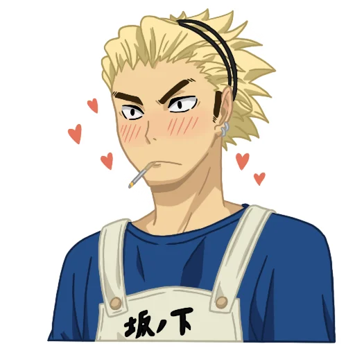 🥰 Стикер «Haikyuu!» для Telegram