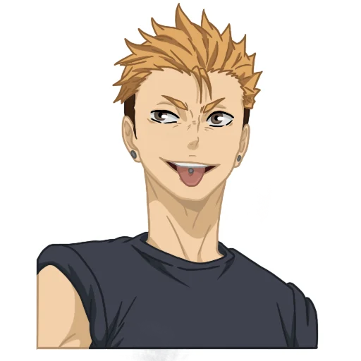 😝 Стикер «Haikyuu!» для Telegram