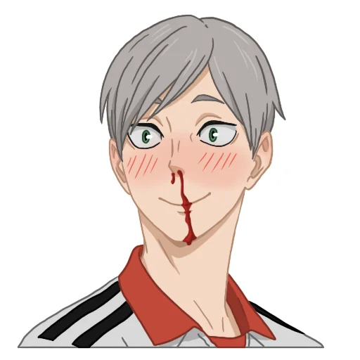 😳 Стикер «Haikyuu!» для Telegram