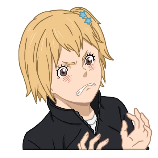 😬 Стикер «Haikyuu!» для Telegram