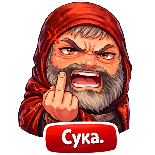 🖕 Стикер «The Witcher 3» для Telegram