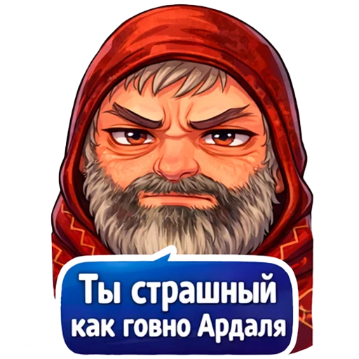 😐 Стикер «The Witcher 3» для Telegram