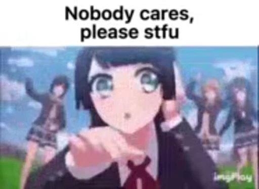 🤫 Стикер «Anime VideoSticker» для Telegram