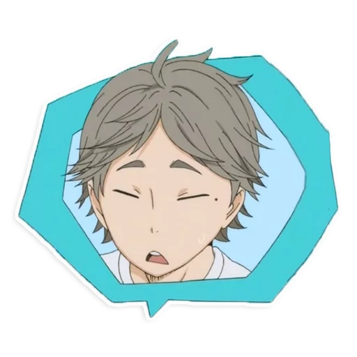 😪 Стикер «Волейбол» для Telegram