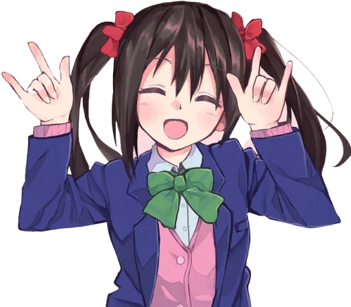 🙇‍♂ Стикер «Anime Waifu Mix» для Telegram