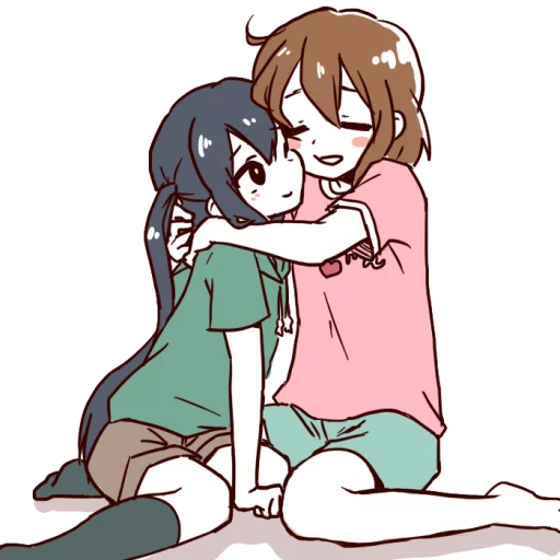 ❤️ Стикер «Anime Hugs, Kisses & Random» для Telegram