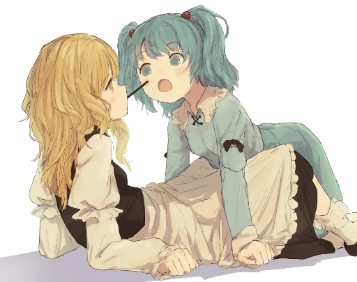 😚 Стикер «Anime Hugs, Kisses & Random» для Telegram