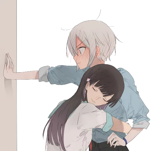 ❤️ Стикер «Anime Hugs, Kisses & Random» для Telegram