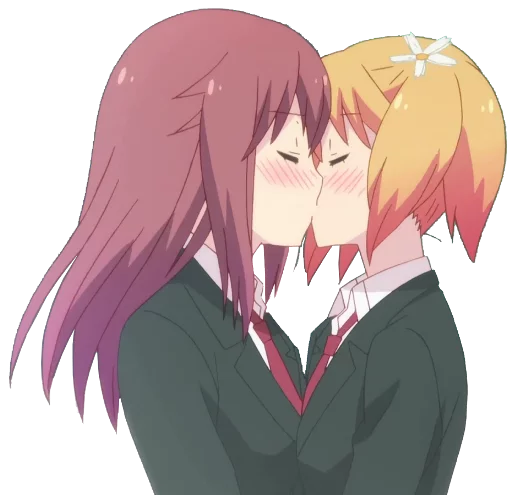❤️ Стикер «Anime Hugs, Kisses & Random» для Telegram