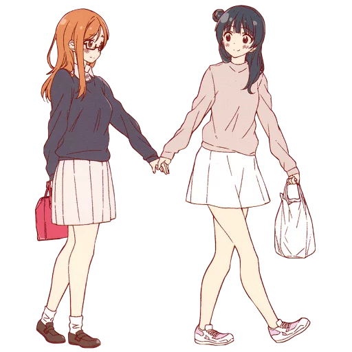 ❤️ Стикер «Anime Hugs, Kisses & Random» для Telegram