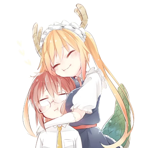 ❤️ Стикер «Anime Hugs, Kisses & Random» для Telegram