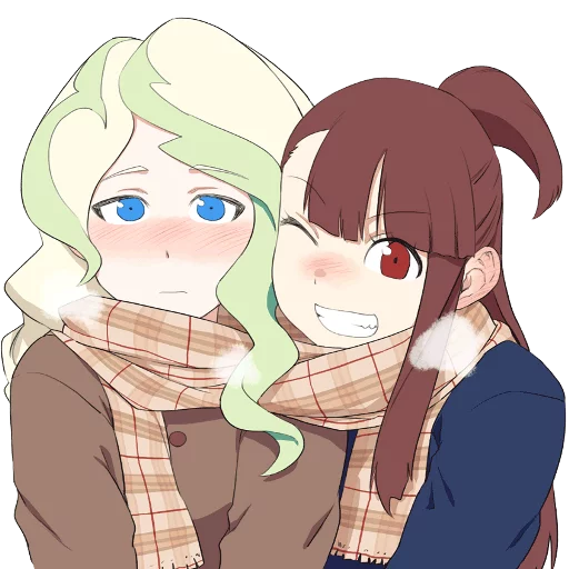 ❤️ Стикер «Anime Hugs, Kisses & Random» для Telegram