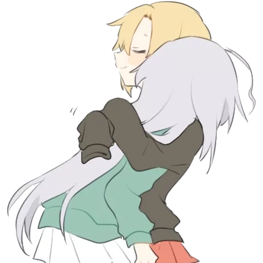 ❤️ Стикер «Anime Hugs, Kisses & Random» для Telegram