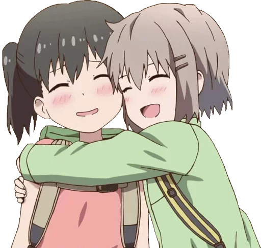 ❤️ Стикер «Anime Hugs, Kisses & Random» для Telegram