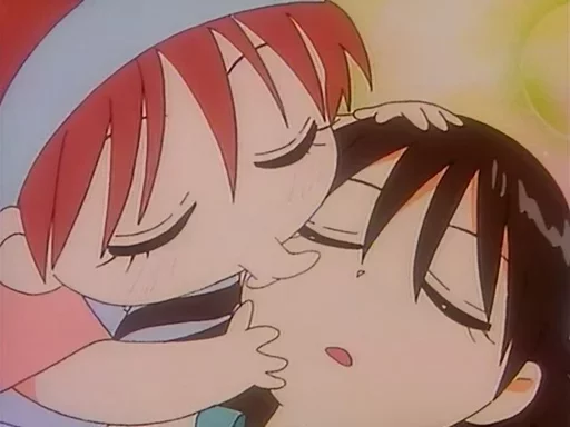 ❤️ Стикер «Anime Hugs, Kisses & Random» для Telegram