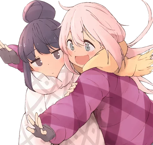 ❤️ Стикер «Anime Hugs, Kisses & Random» для Telegram