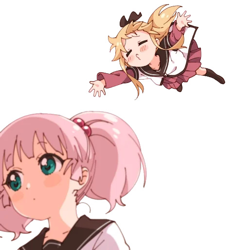 ❤️ Стикер «Anime Hugs, Kisses & Random» для Telegram