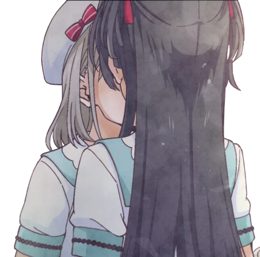 ❤️ Стикер «Anime Hugs, Kisses & Random» для Telegram