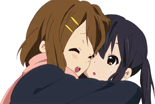 ❤️ Стикер «Anime Hugs, Kisses & Random» для Telegram