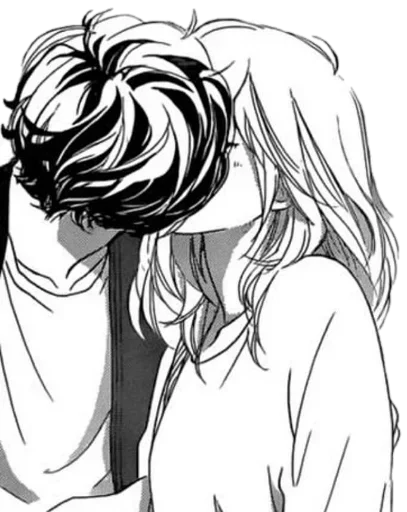 ❤️ Стикер «Anime Hugs, Kisses & Random» для Telegram