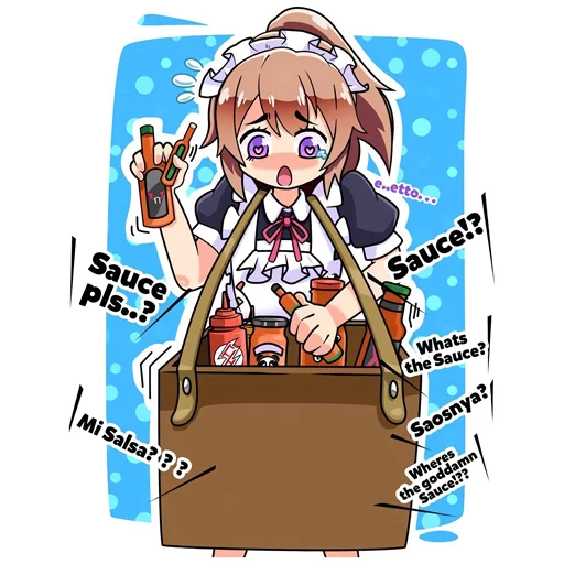 🍓 Стикер «AnimeZaTrista 3» для Telegram