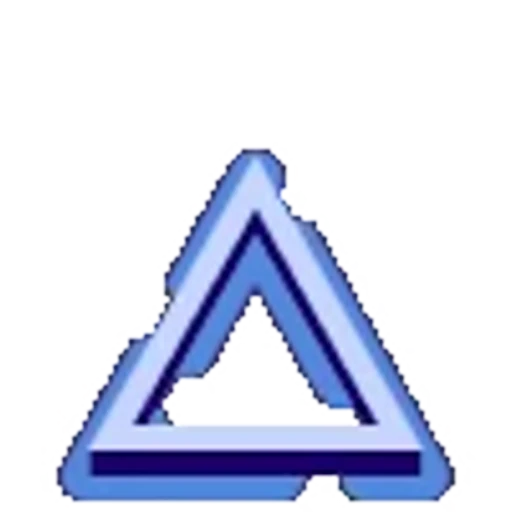 🔢 Эмодзи «Голубой с синей тенью шрифт» для Telegram