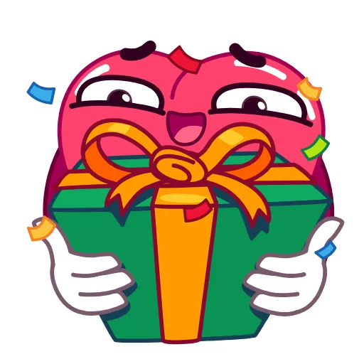 🎁 Стикер «Сердечко» для Telegram