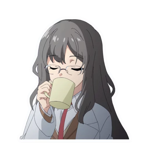 ☕️ Стикер «Anime Mems» для Telegram