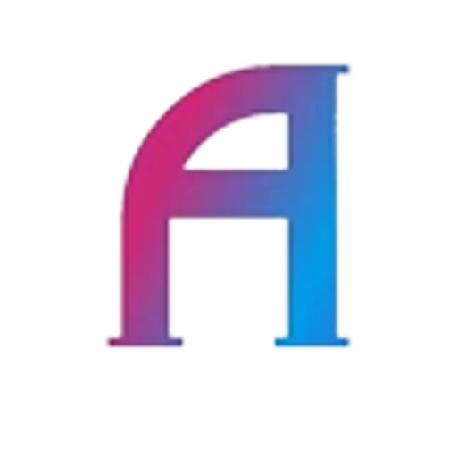 Стикерпак Metro Modern градиент красносиний для Telegram