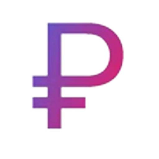 🤩 Эмодзи «Metro Modern градиент красносиний» для Telegram