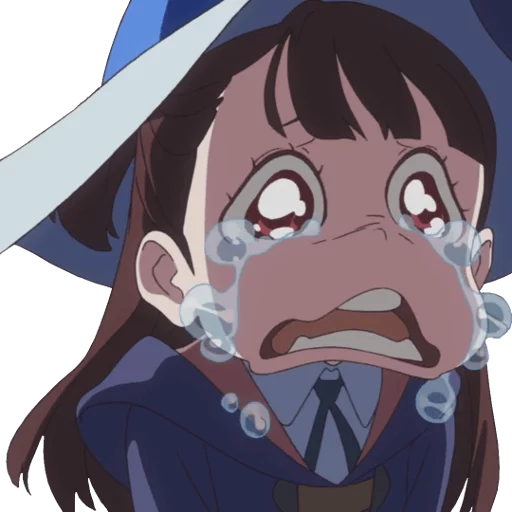 😭 Стикер «Anime moments 1» для Telegram