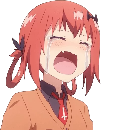 😭 Стикер «Anime moments 1» для Telegram