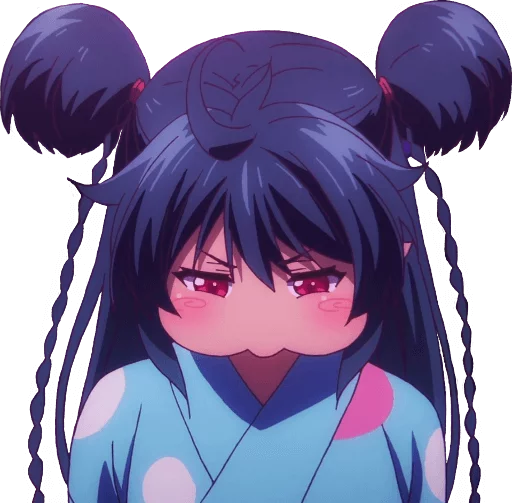 😤 Стикер «Anime moments 2» для Telegram