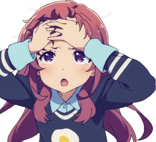 🤕 Стикер «Anime moments 2» для Telegram
