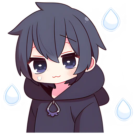 😮‍💨 Стикер «Аниме парочка 2» для Telegram