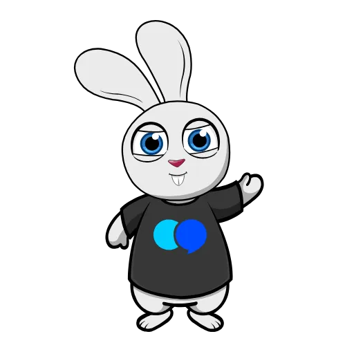 Стикерпак Animated Rabbit для Telegram