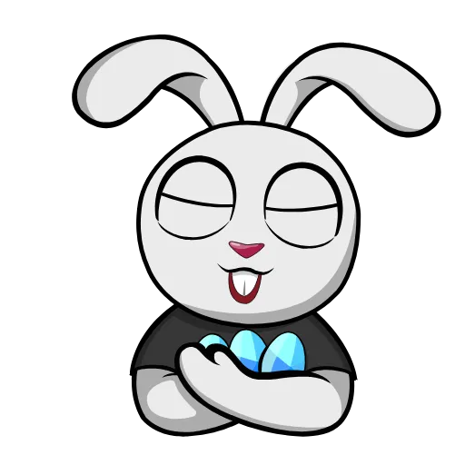 😊 Стикер «Animated Rabbit» для Telegram