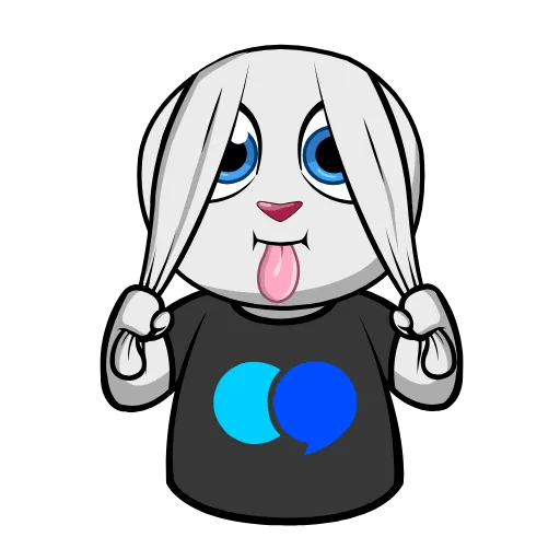 😊 Стикер «Animated Rabbit» для Telegram