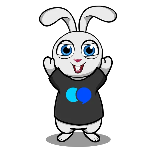😊 Стикер «Animated Rabbit» для Telegram