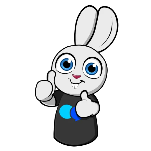 😊 Стикер «Animated Rabbit» для Telegram