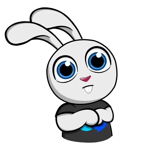 😊 Стикер «Animated Rabbit» для Telegram