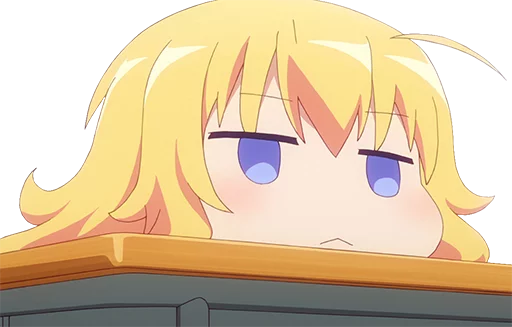 😒 Стикер «Anime Reactions 2» для Telegram